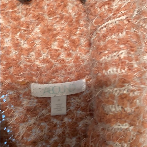 Abound Fuzzy Knit Turtleneck Sweater Tan - Picture 5 of 10